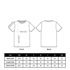 Kaaze black Logo White T-shirt